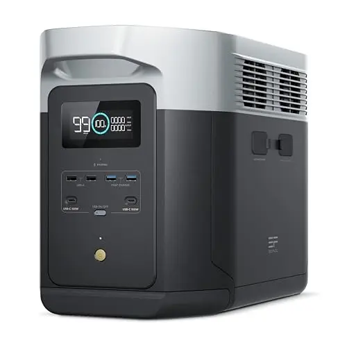 EF ECOFLOW DELTA 2 Max portable power station with LCD display