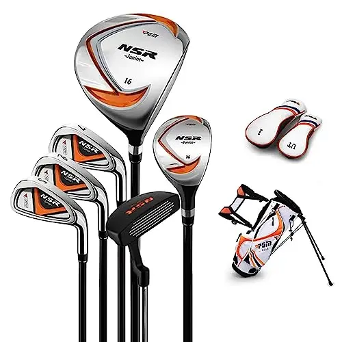PGM junior golf club set for kids with stand bag