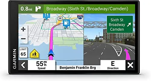 Garmin DriveSmart 66 EX renewed GPS navigator with advanced lane guidance