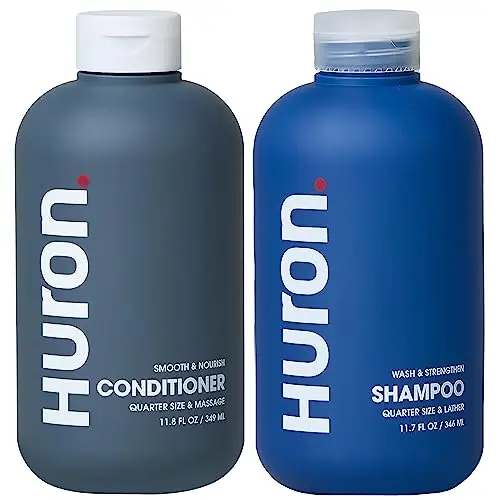 Huron Hair Duo Shampoo and Conditioner Set for Men