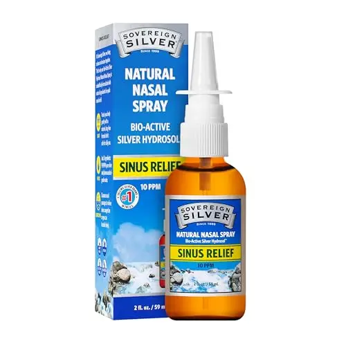 Sovereign Silver Colloidal Silver Nasal Spray bottle