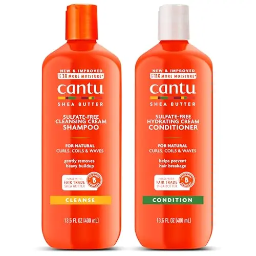 Cantu Shampoo and Conditioner set for natural hair