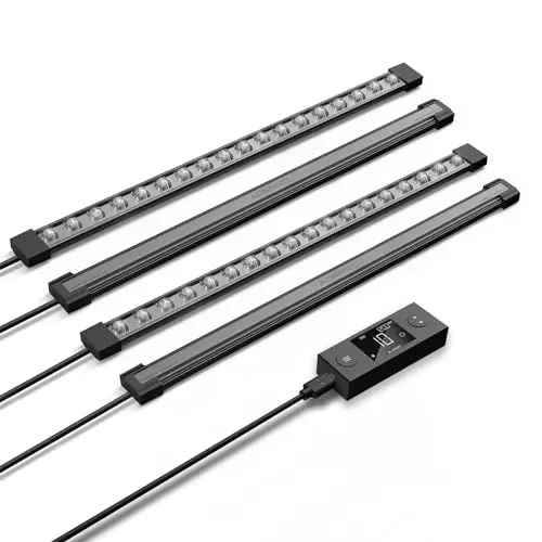 AC Infinity IONBEAM LED grow light bars with magnetic mounting