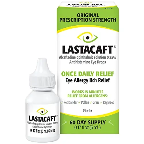 Lastacaft Once Daily Eye Allergy Itch Relief Drops