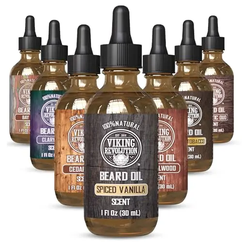 Viking Revolution Spiced Vanilla Beard Oil bottle