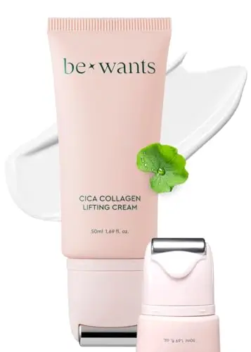 BE+WANTS gua sha neck cream roller product image