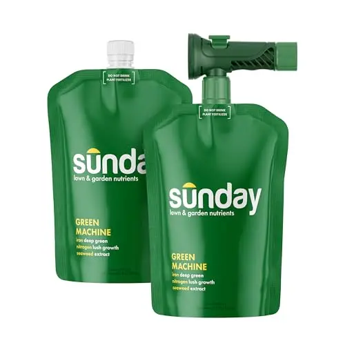 Sunday Green Machine Fertilizer pouch with sprayer attachment