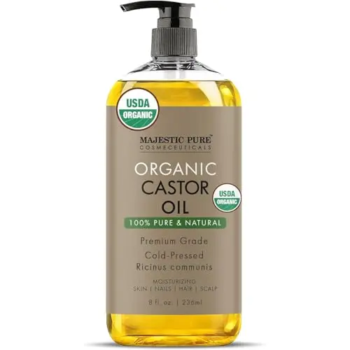 Majestic Pure USDA Organic Castor Oil