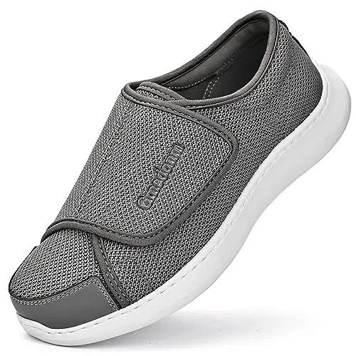 Gmedonm men's wide width shoes for swollen feet