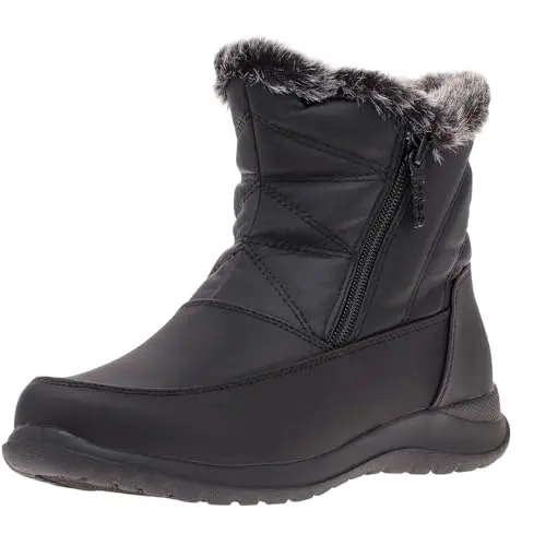 totes Dalia women's snow boots in black with insulation