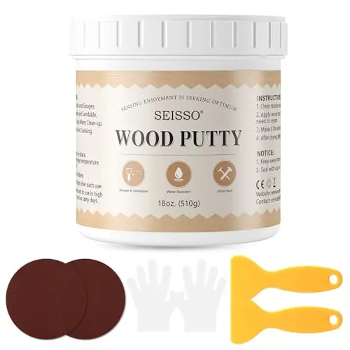 SEISSO white wood putty for outdoor and indoor wood repair