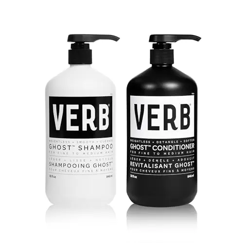 VERB Ghost Shampoo and Conditioner duo for fine hair