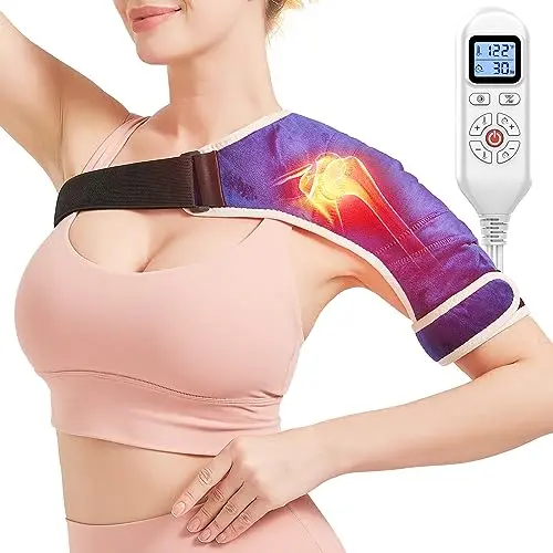 AOBOCO shoulder heating pad for rotator cuff pain relief