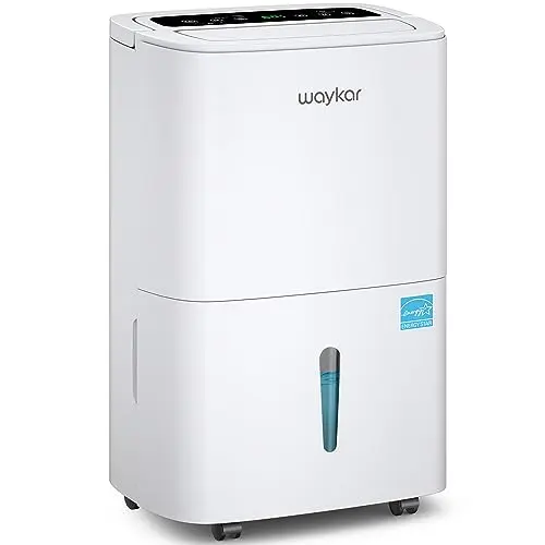 Waykar dehumidifier with self-drying feature and portable design