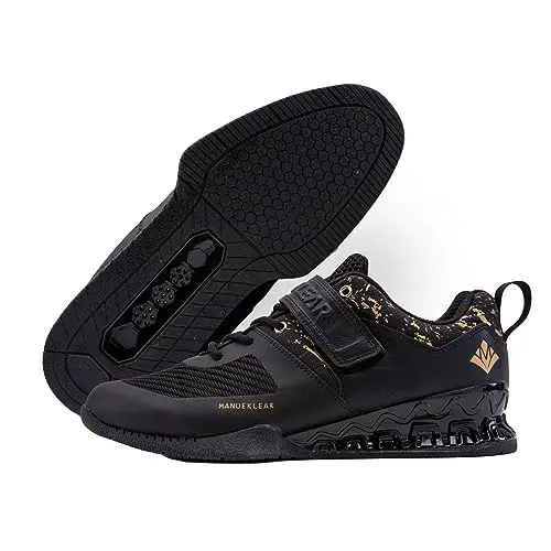 MANUEKLEAR professional weightlifting shoes with anti-slip sole