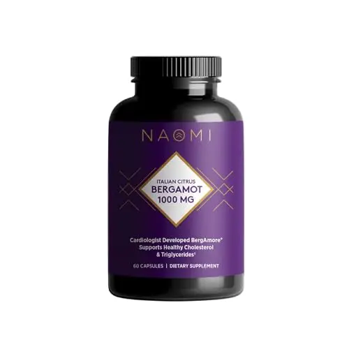 NAOMI BergAmore 1000 citrus bergamot supplement bottle