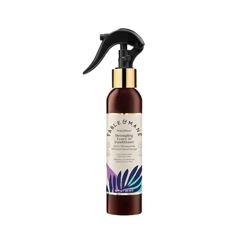 Fable & Mane Detangling Leave-In Conditioner bottle
