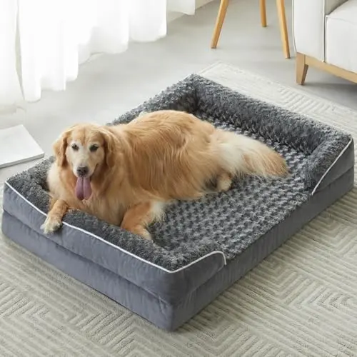 WNPETHOME orthopedic dog bed with sofa-style design