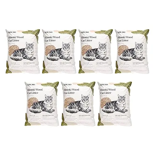 KOCHO Hinoki Wood Cat Litter pellets package