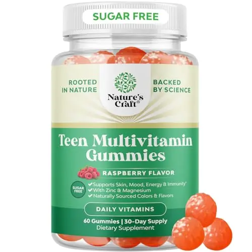 Natures Craft teen multivitamin gummies for boys and girls