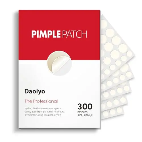 Daolyo pimple patches with multiple sizes for cystic acne