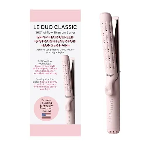 L'ANGE HAIR Le Duo Grande airflow styler in blush