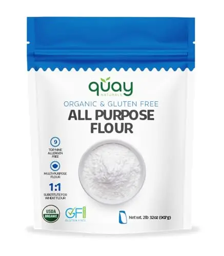 Quay Naturals Organic Gluten Free All Purpose Baking Flour bag