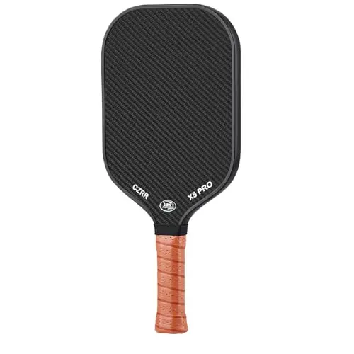 CZRR carbon fiber pickleball paddle with honeycomb core