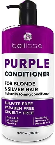 BELLISSO Purple Conditioner for blonde and brassy hair