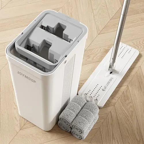 JOYMOOP mop and bucket set with wringer for floor cleaning