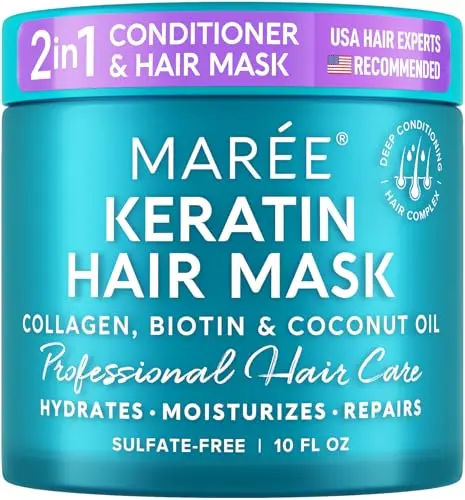 MAREE Keratin Hair Mask jar