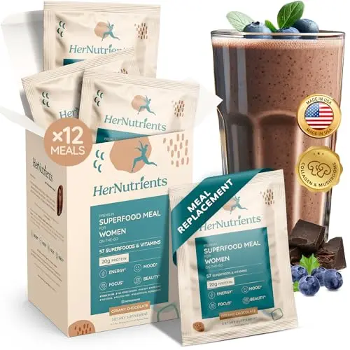 HerNutrients protein shake packet