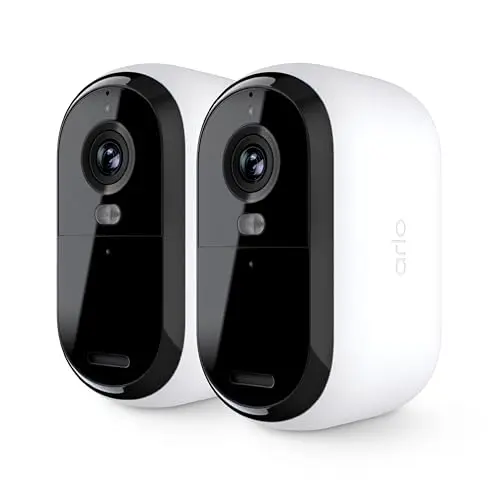 Arlo Essential 2K outdoor security camera with spotlight