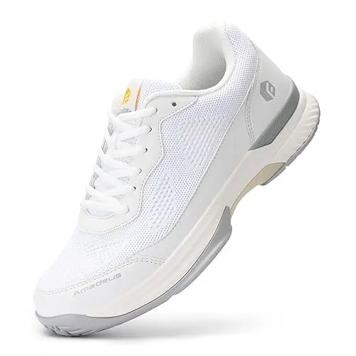 FitVille extra wide pickleball shoes for men with wide toe box and arch support