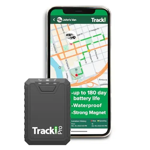 Tracki Pro GPS tracker with large battery and magnetic mount