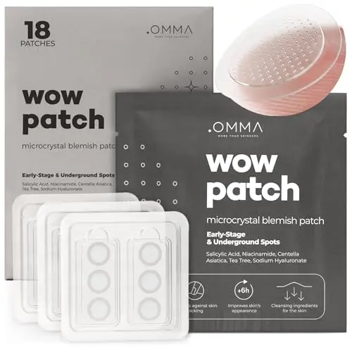 OMMA Korean microdart acne patches for cystic acne treatment