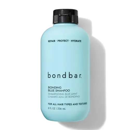 Bondbar Bonding Blue Shampoo bottle