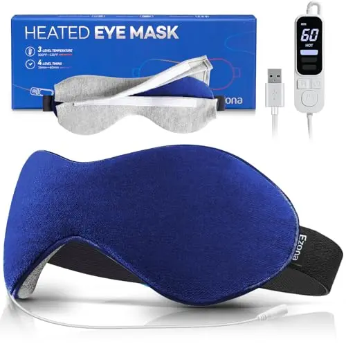 Ezona electric heated eye mask with far infrared technology