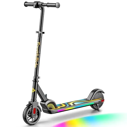 FanttikRide C9 Pro kids electric scooter with LED display and foldable design