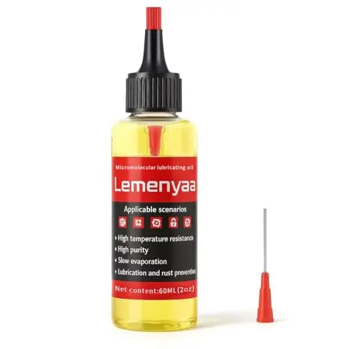 Lemenyaa door hinge lubricant with built-in nozzle storage