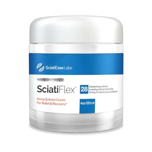 SciatiFlex topical sciatic cream jar