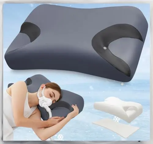 IKSTAR 5.0 CPAP pillow with adjustable height and ear hole design