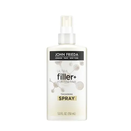 John Frieda ULTRAfiller+ Thickening Spray bottle with biotin and hyaluronic acid