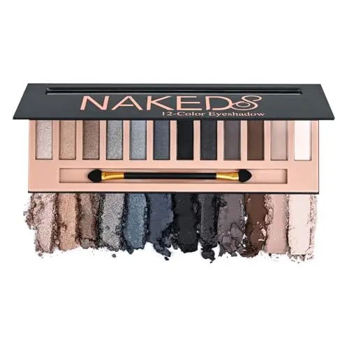 BOLOPER 12-color smoky eyeshadow palette