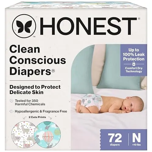 Huggies Skin Essentials newborn diapers for sensitive infant skin