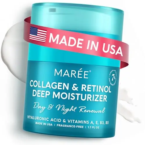 MAREE face moisturizer retinol cream with collagen