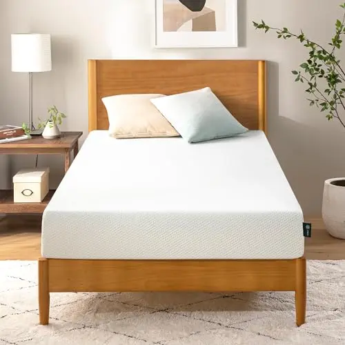 ZINUS 6-inch green tea memory foam twin mattress