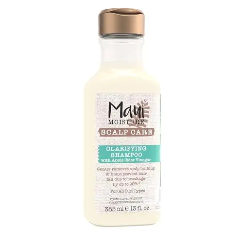 Maui Moisture Scalp Care clarifying shampoo with apple cider vinegar for curls
