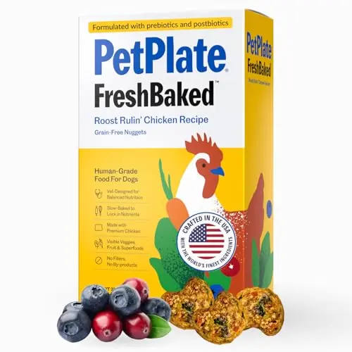 PetPlate Roost Rulin' chicken dry dog food bag