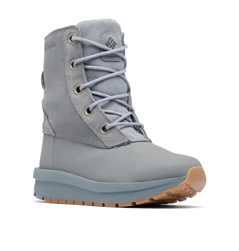 Columbia Women's Moritza Shield Snow Boot in titanium grey and steel